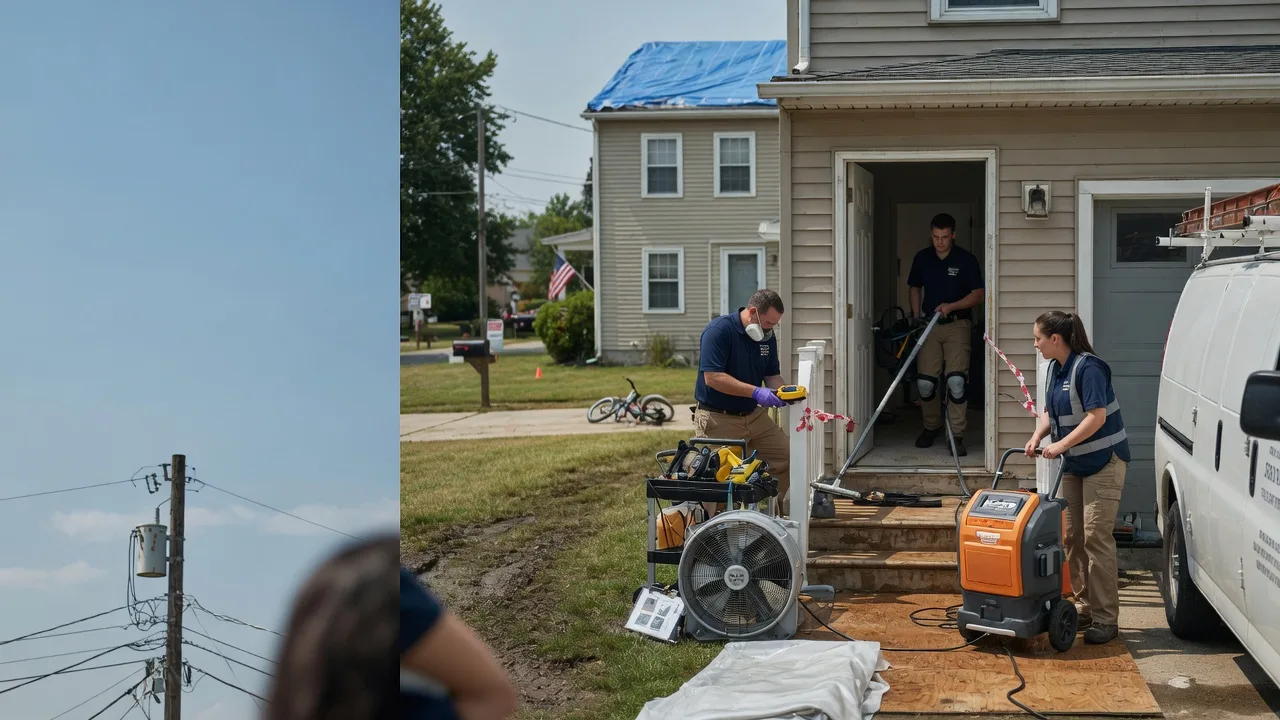 Water Damage Repair in Branch, MI near me